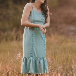 Francesca’s Blue Semi-Formal Dress